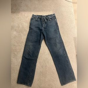 Agolde jeans in size 28. Barely worn. Selling because too big for me
